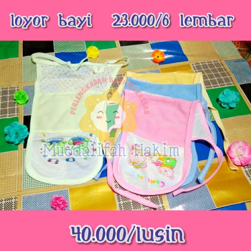 LOYOR BAYI/POPOK IKAT BAYI/LOYOR HANDUK BAYI