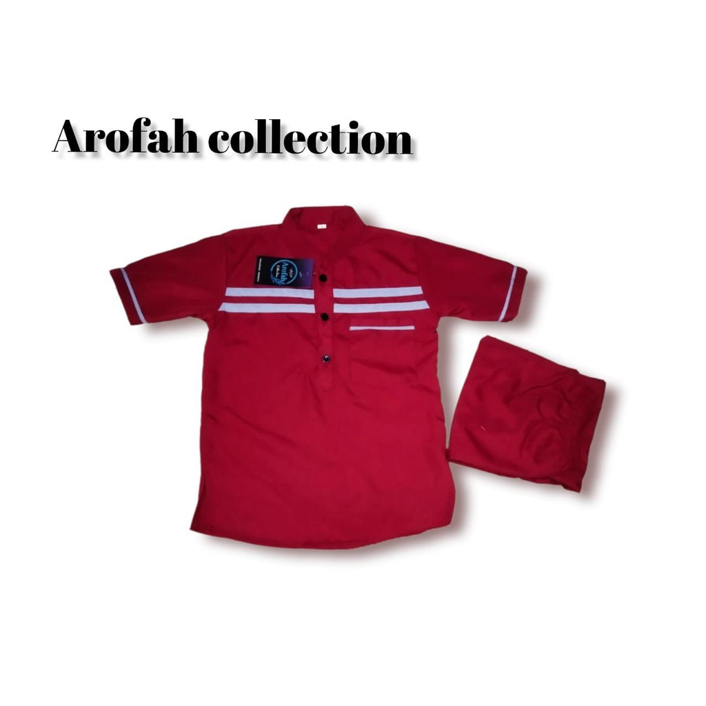 BEST SELLER Setelan Baju Koko Anak Laki Laki koko Kurta Pakistan Bahan Katun Adem Usia 1-8 Tahun