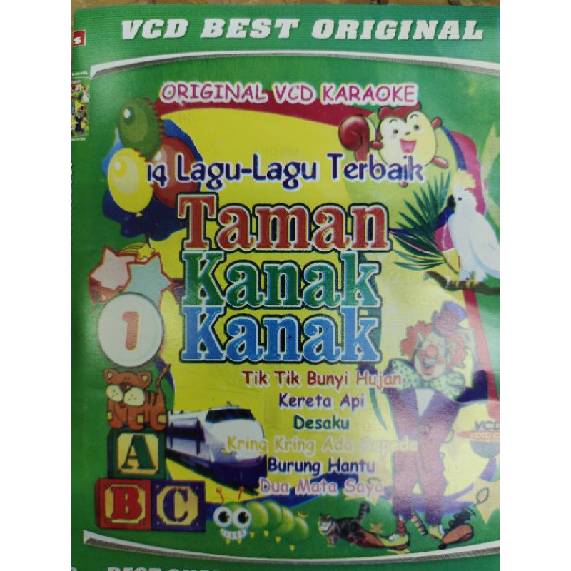 KASET LAGU TAMAN KANAK KANAK VOL. 1