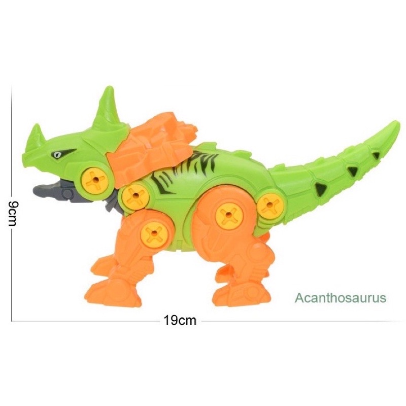 mainan diy dinosaurus rakit obeng besar / mainan dinosaurus fancy / robot dinosaurus / mainan anak murah