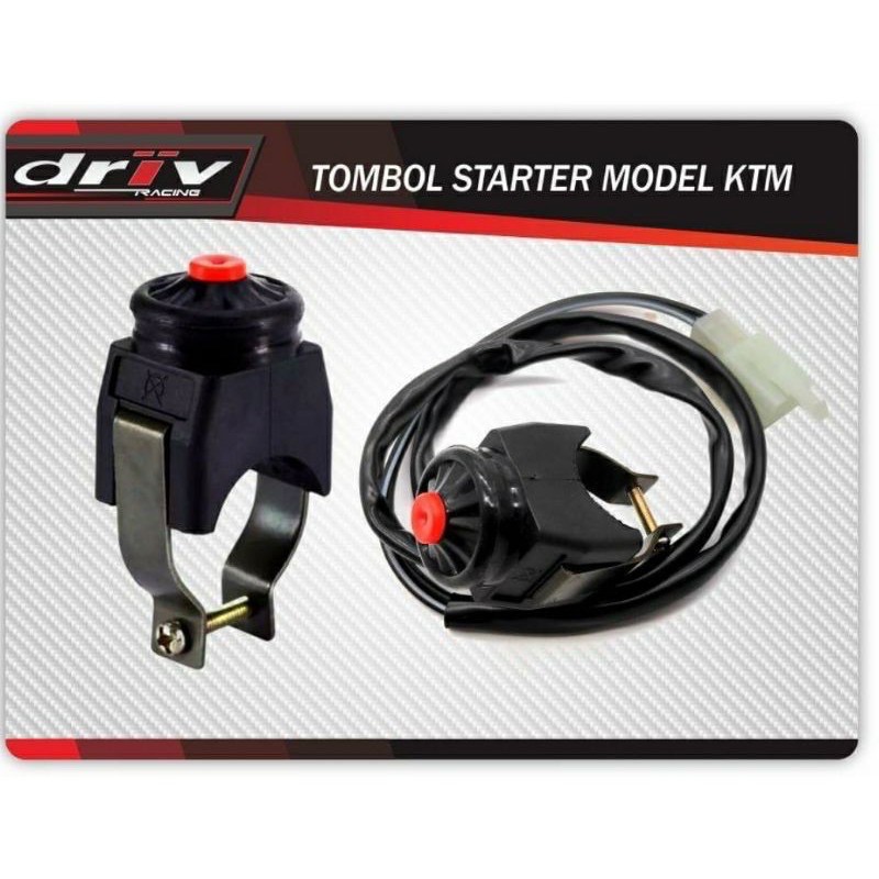 SAKLAR TOMBOL STARTER MODEL KTM HODLER STARTER MODEL KTM UNIVERSAL VIXION SATRIA FU KLX CRF DLL