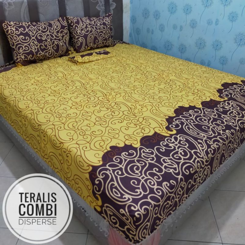 Sprei ukuran 120x200 (Sprei no 3 sudut Karet )
