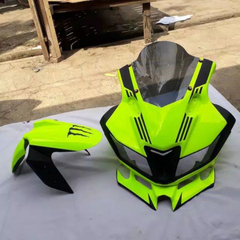 BODI R15 V2 HEADLAMP R15 V2 MODEL HEADLAMP R15 V3 DAN SPAKBOR DEPAN R15V2 DAN WINGLET R15 V2