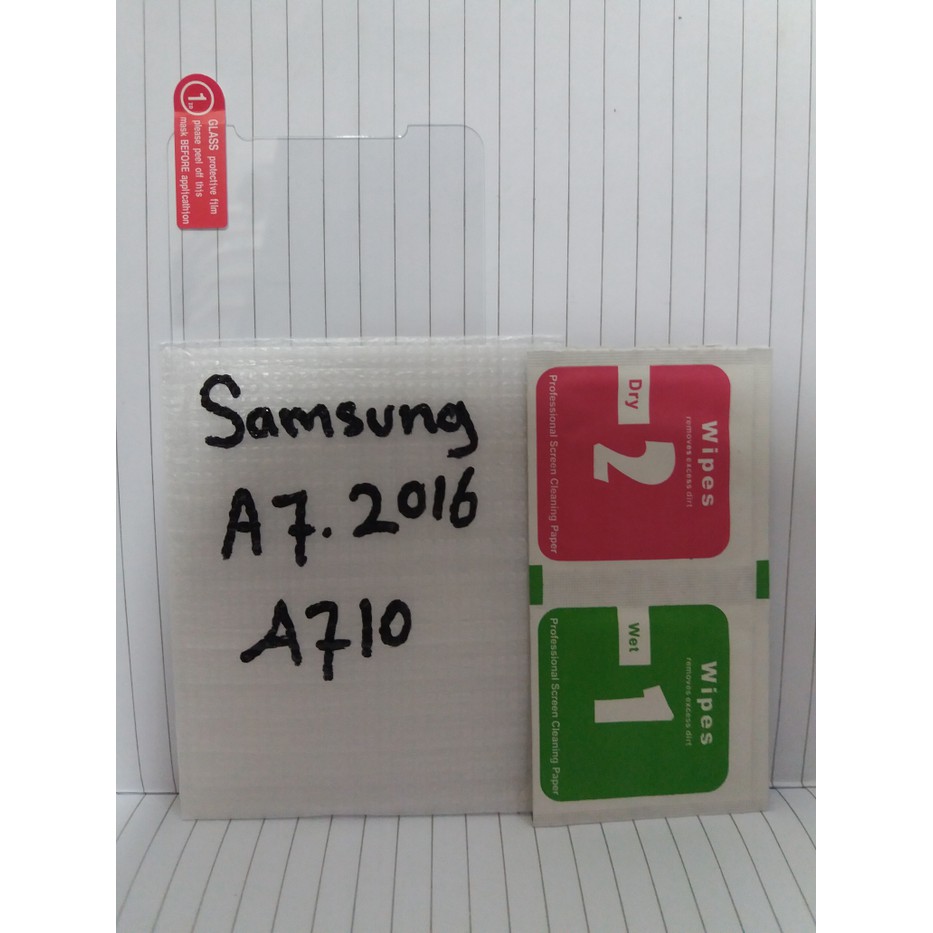 Tempered gorila glass kaca samsung A7 2016 A710 murah