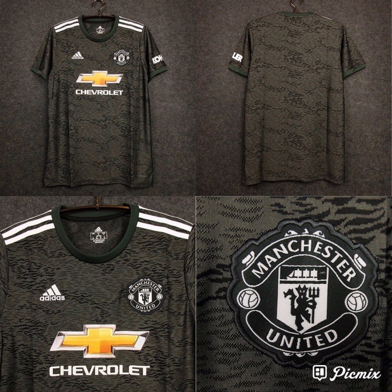 BAJU BOLA DEWASA ORIGINAL MURAH MU HITAM