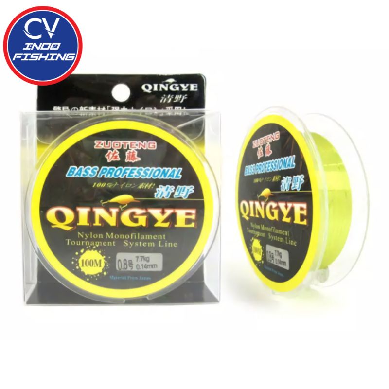 Senar Tali Pancing Qingye Bass Professional Original Super Kuat Mudah Tenggelam Dan Anti Keriting