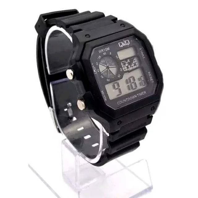 Jam tangan pria wanita anti air model  QnQ Q&Q digital