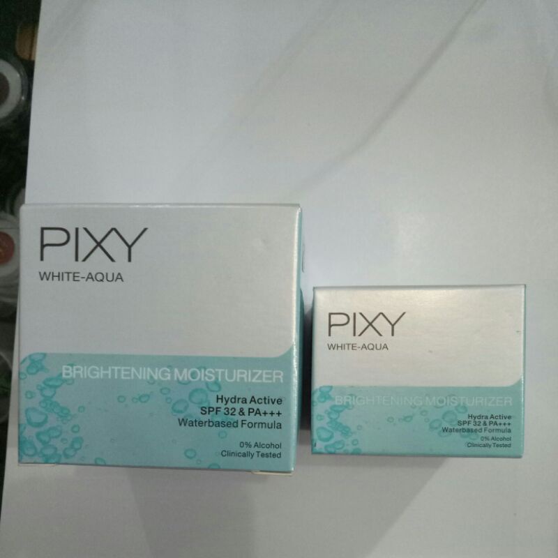 Pixy White Aqua Brightening Moisturizer 50gr &amp; 18gr