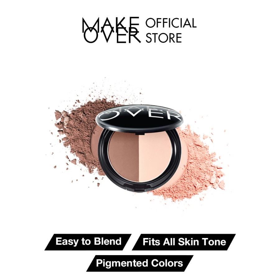 MAKE OVER Face Contour Kit 14 g - Contour &amp; Highlight