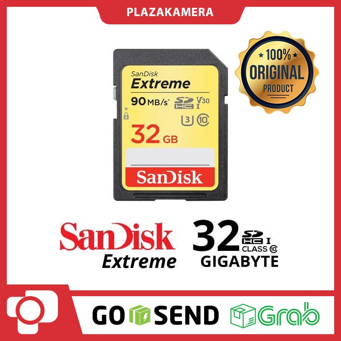 Sandisk Extreme SDHC 90Mbps Memory - 32GB