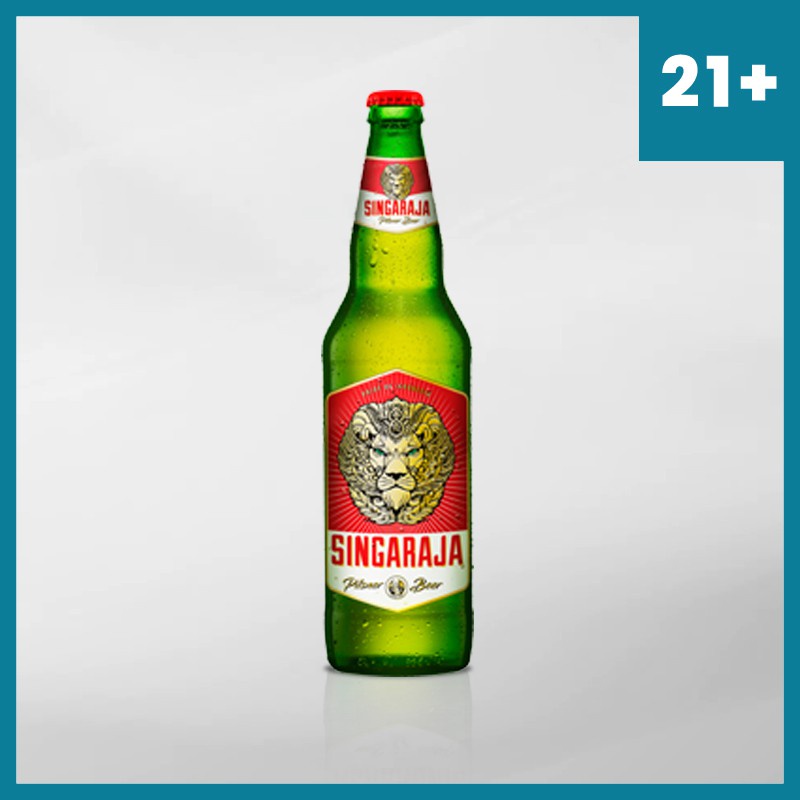 Singaraja Pilsner Beer 620 Ml ( Original &amp; Resmi By Vinyard )