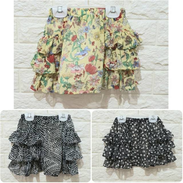 HM Ruffles Tiered Skirt