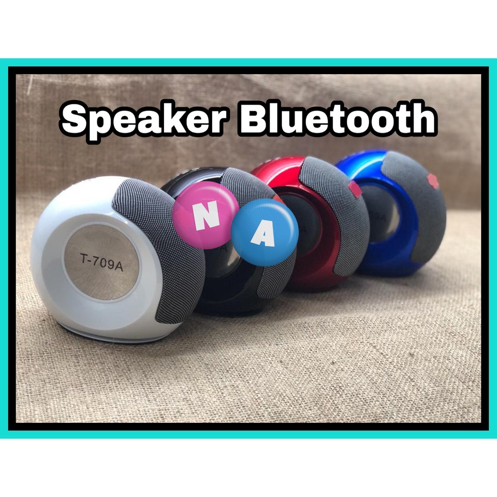 Speaker Bluetooth Versi 5 Bass - Mini Speaker Bluetooth Wireless T709