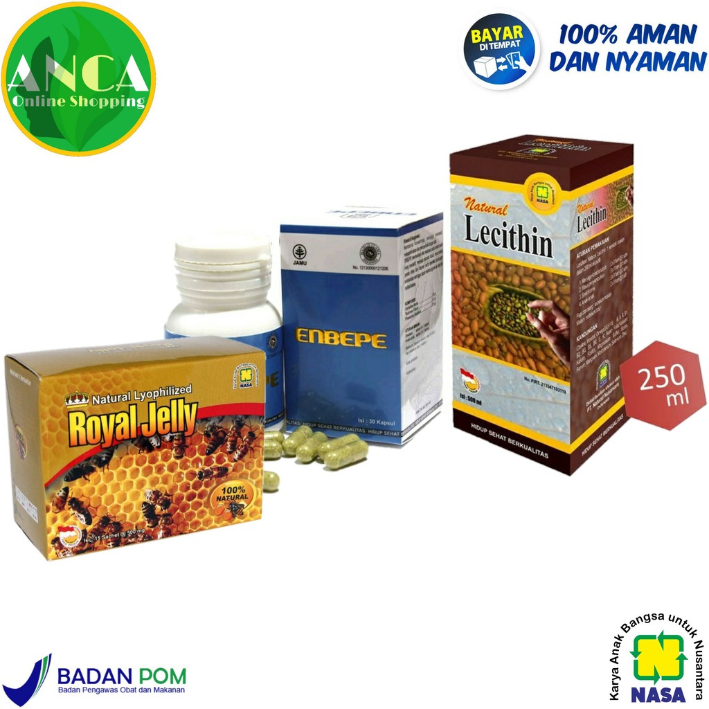 Paket Obat Stroke Asli Original NASA /Stockist PT Nasa Original