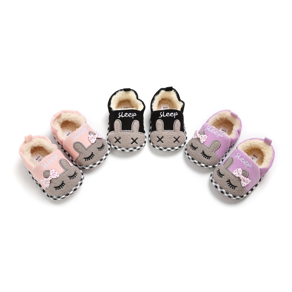 Sepatu Prewalker Bayi Perempuan Import Myggpp Bulu Sleep Sepatu Bayi Perempuan 0 6 Bulan 6 12 Bulan 0 6 Bulan Prewalker