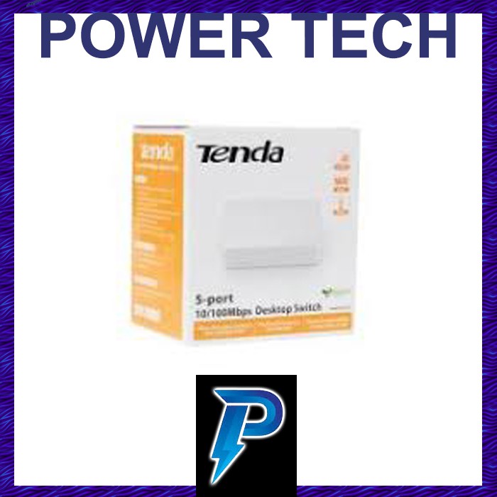 Switch Hub TENDA S105 5 Port 10/100 Fast Ethernet RJ45 LAN