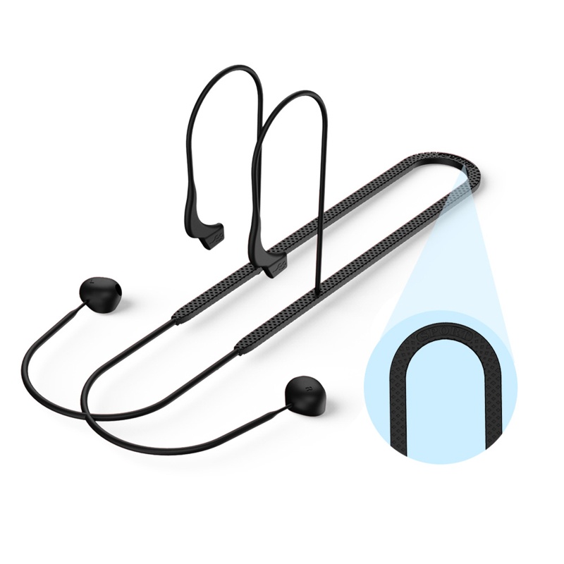 Btsg Tali Antilost Untuk BeatsStudio Bud Earphone Lanyard Gantung Leher Tali Soft Cord