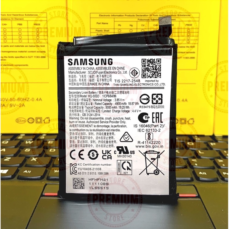 Jual BATERAI BATTERY SAMSUNG A03 HQ-50N SAMSUNG BATRE SAMAUNG A03 ...