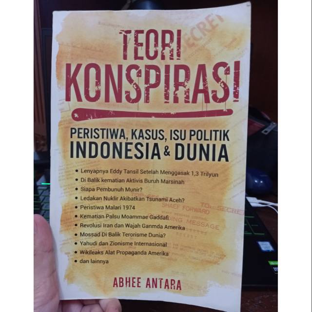 Jual TEORI KONSPIRASI Shopee Indonesia