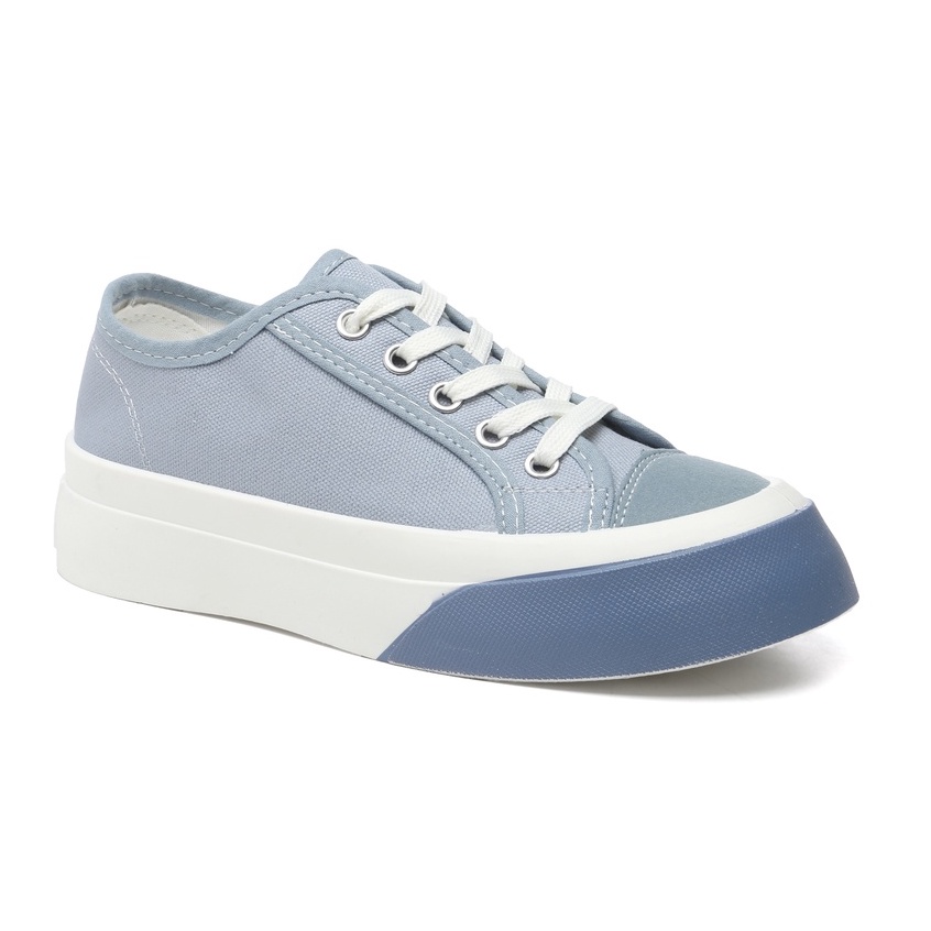 PVN Taeyong Sepatu Sneakers Wanita Sport Shoes White 103-Blue