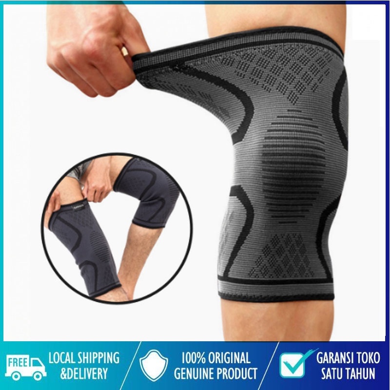 Knee Support Knee Brace Fitness Running Deker Lutut Knee Pad Kneepad Knee Support Brace Nylon Deker Lutut Knee Pad Pelindung Lutut Compression Pad Elastis Big Sale