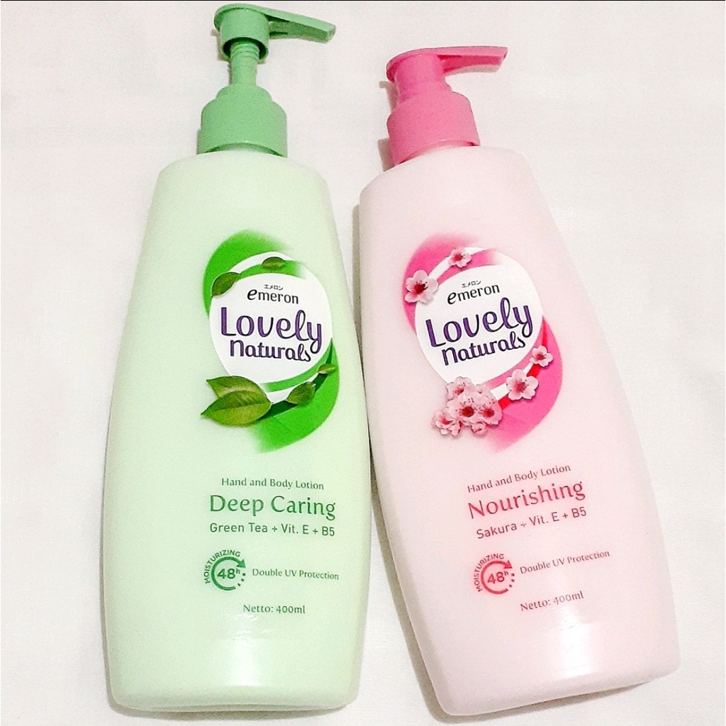 Emeron Lovely Natural Lotion 400 ml/Handbody lotion lovely natural/handbody emeron