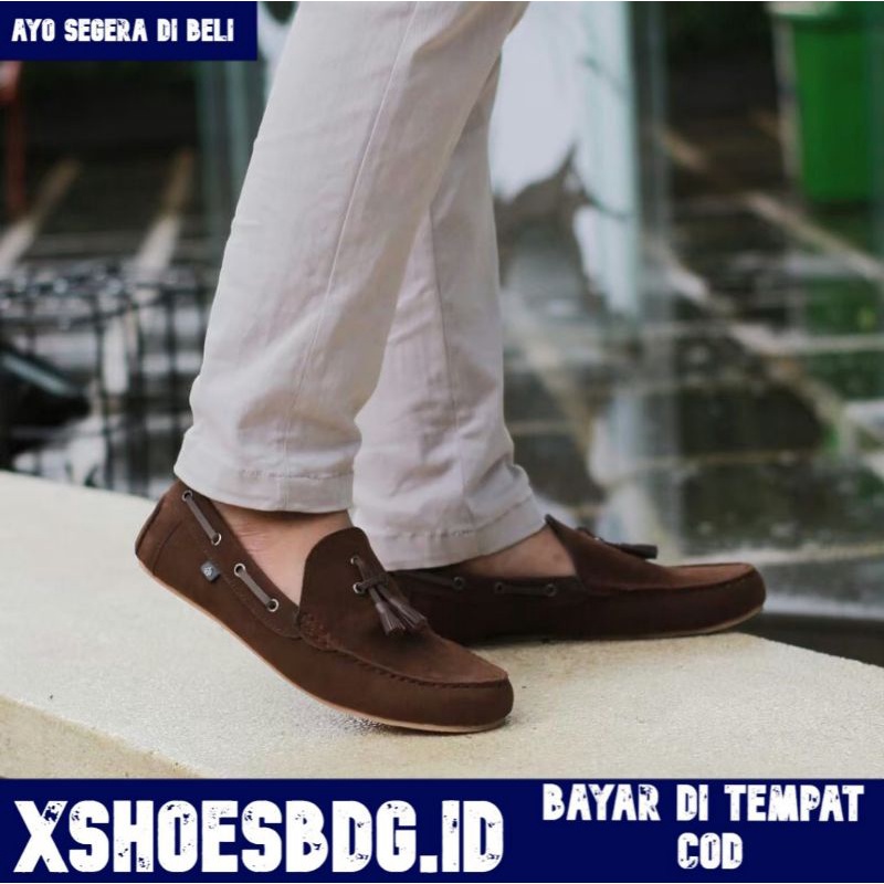 Promoo !!!! Sepatu Slip On Pria heroes Casual Slop formal kerja kantor kulit asli santai kuliah