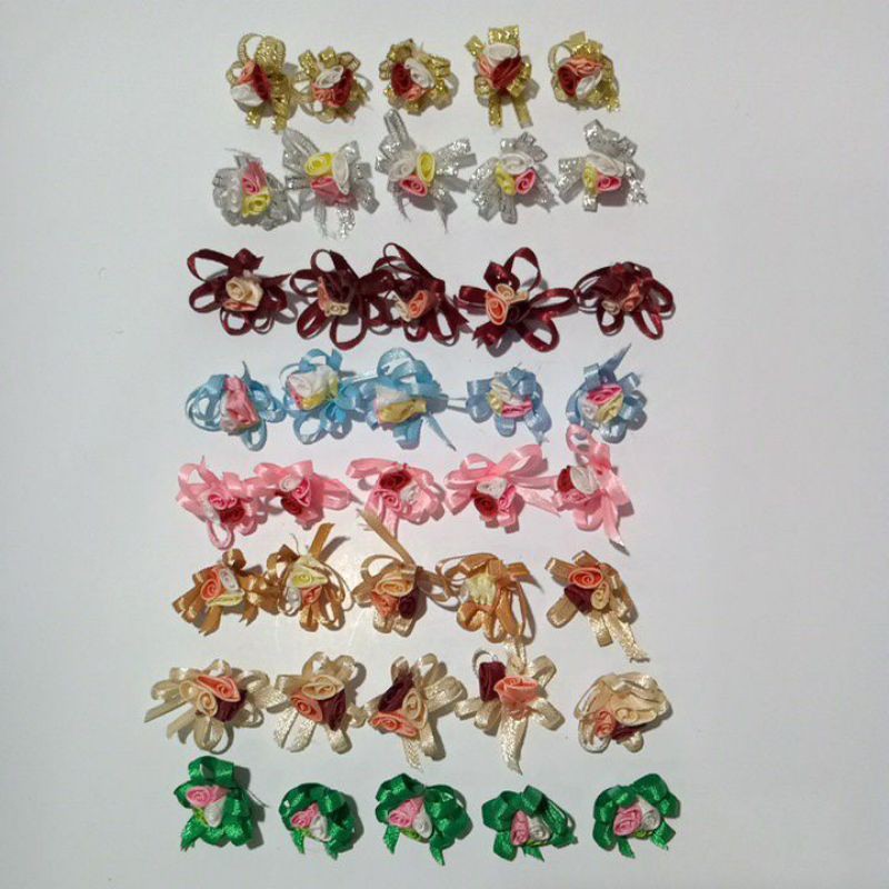 Bunga pita souvenir kecil b3k dijual per 12 pcs