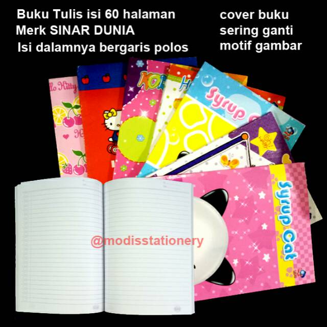 

Buku tulis sidu isi 60 lembar
