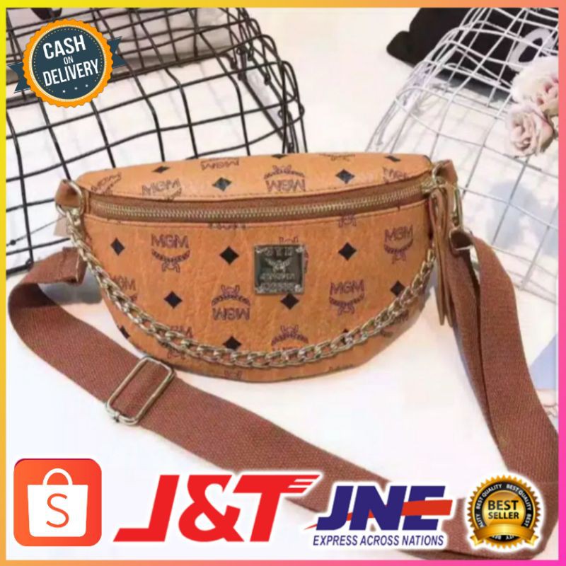 TAS Waistbag Wanita MGM IMPORT/TAS WANITA SLING BAG/TAS SELEMPANG/TAS MIPORT PREMIUM#T94210