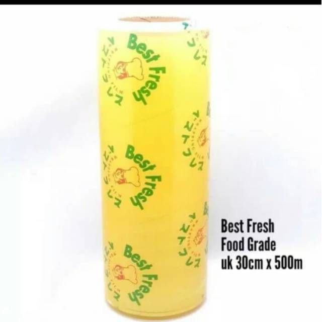 PLASTIK MAKANAN WRAPPING BUAH BEST FRESH FOOD GRADE UKURAN 30CM X 500M