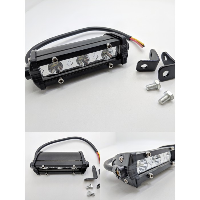 lampu tembak sorot DRL led bar CWL 3 mata bonway