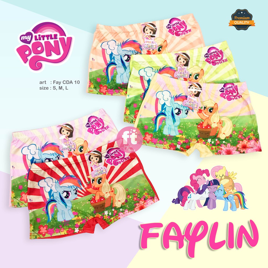 FAYLIN |  Celana Dalam Boxer Anak Perempuan  / art FAY CDA 10