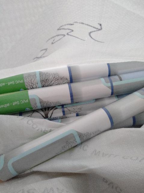 Wallpaper Stiker Dinding 3d Biru / Wallpaper Dinding 3d Biru 45cm*10m