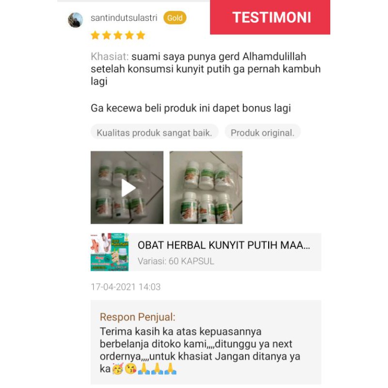 KUNIR PUTIH  MURNI ALAMI KUNYIT PUTIH SERBUK OBAT HERBAL KANKER TUMOR MAAG LAMBUNG REMATIK ASAM URAT-7