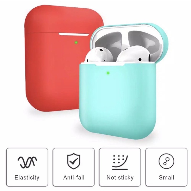 Casing Silikon Airpods Inpods i12 Cover Polos Case Silicone Soft Case