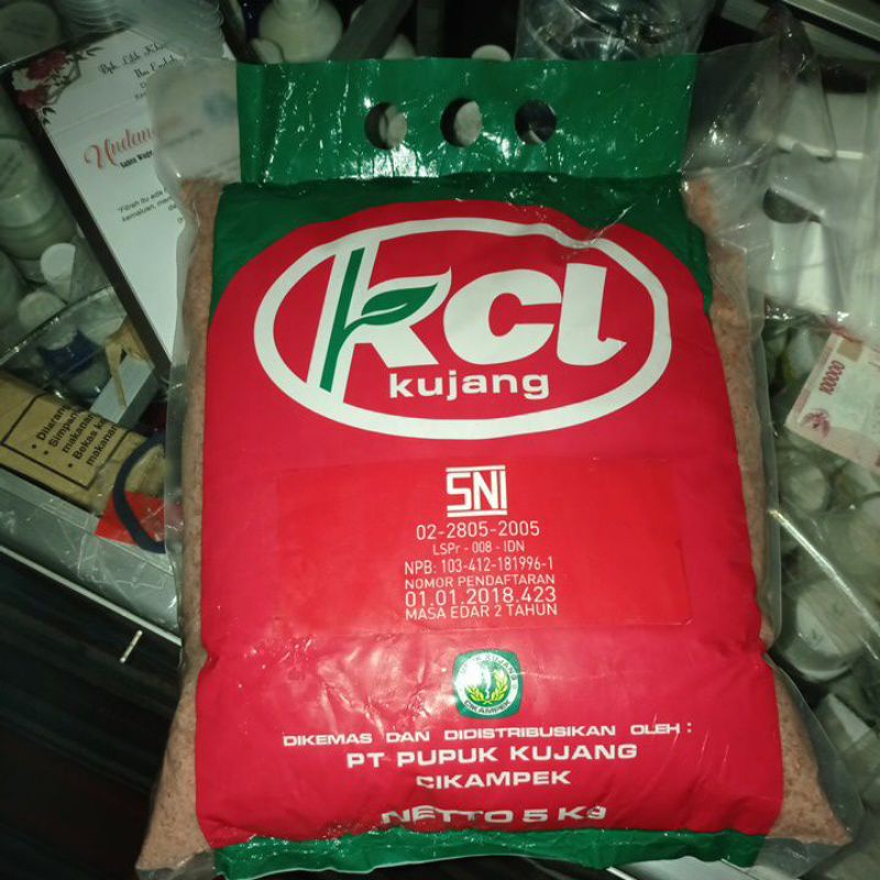 pupuk kcl kujang 5 kg