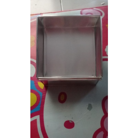 Cetakan loyang kue bolu UK 20x20x7/loyang bolu persegi kotak