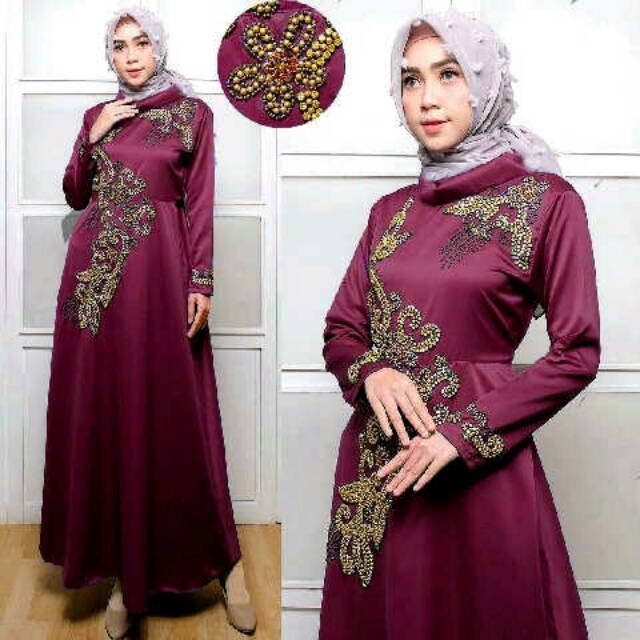 DRESS BUSANA SYAR'I MUSLIMAH NENDI