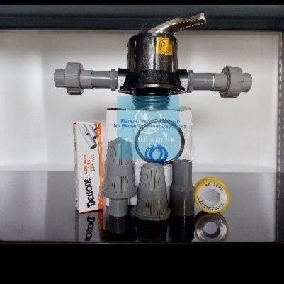 3 WAY VALVE HEAD tabung FRP