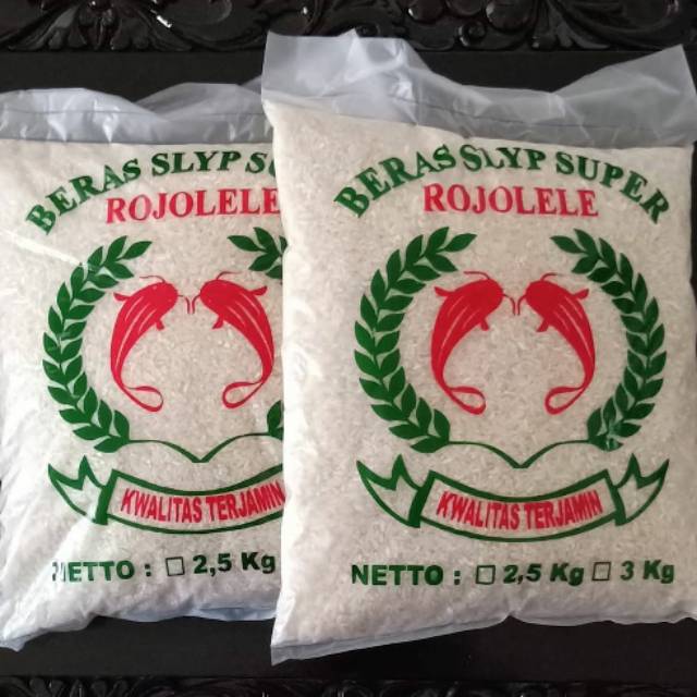 

TERMURAH Beras Super Rojolele 2,5 KG