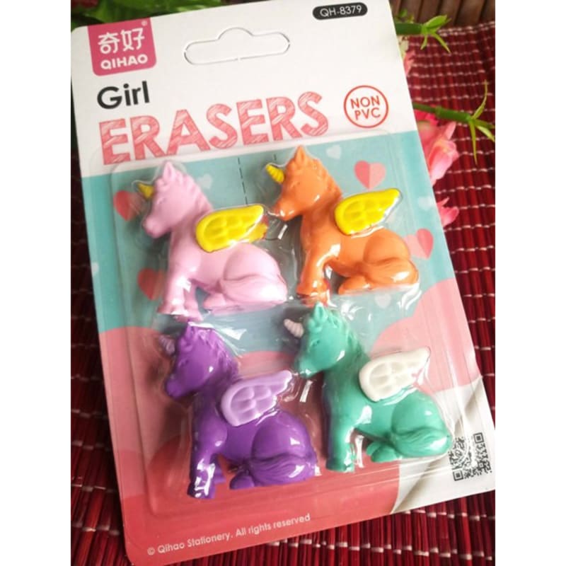 

Set Penghapus Lucu Bentuk Unicorn & Eiffel Paris / Eraser Set