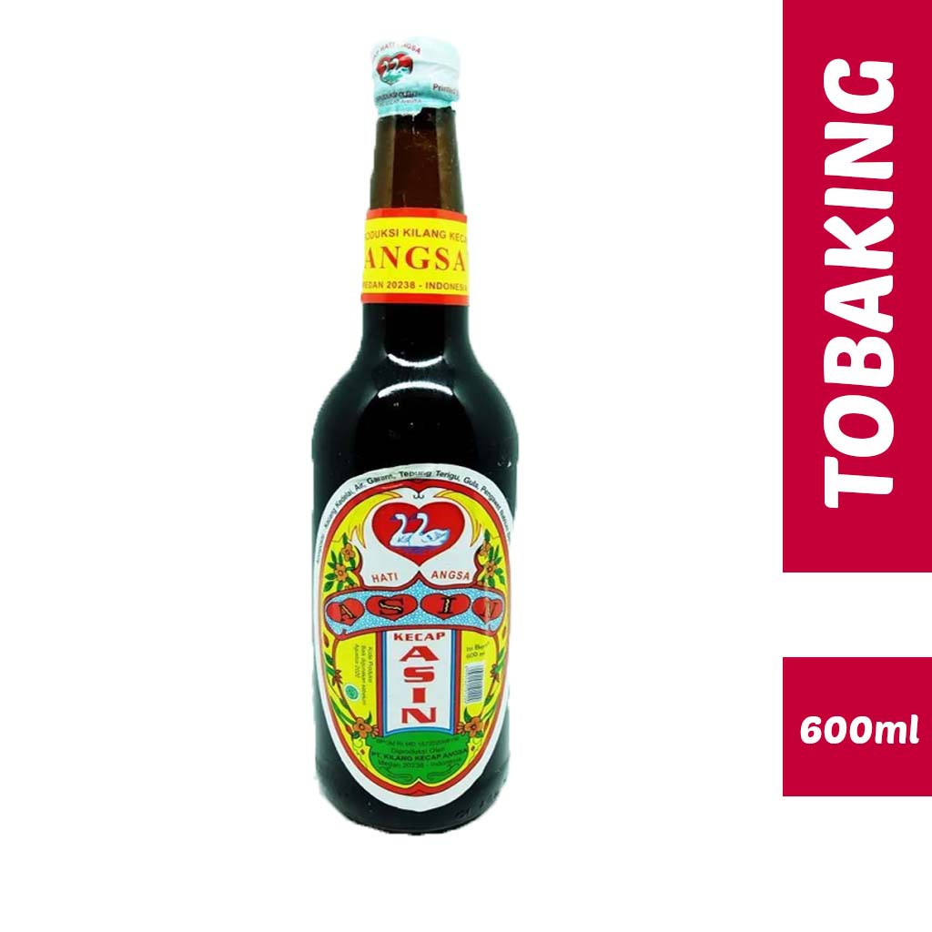 

Kecap Asin Hati Angsa Botol Kaca 600 ml Kecap Medan HALAL