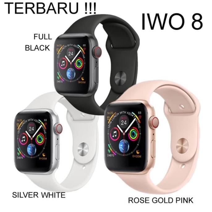 Smartwatch IWO 8 - Jam Tangan Pintar spt Apple Watch Iwatch 4