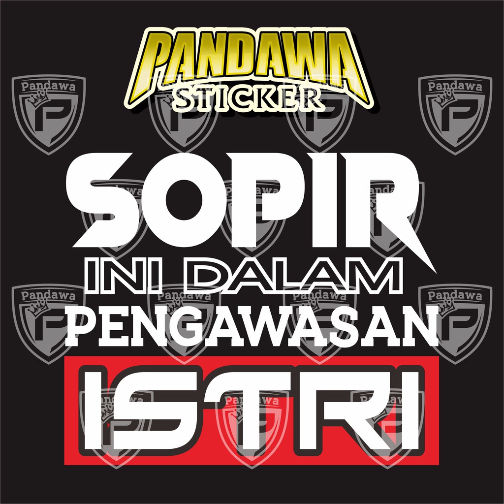 STIKER KACA TREK STICKER CUTTING STIKER KACA CUSTOM KATA MOTIFASI/ LUCU UNTUK MOBIL TRUK L300 PICKUP