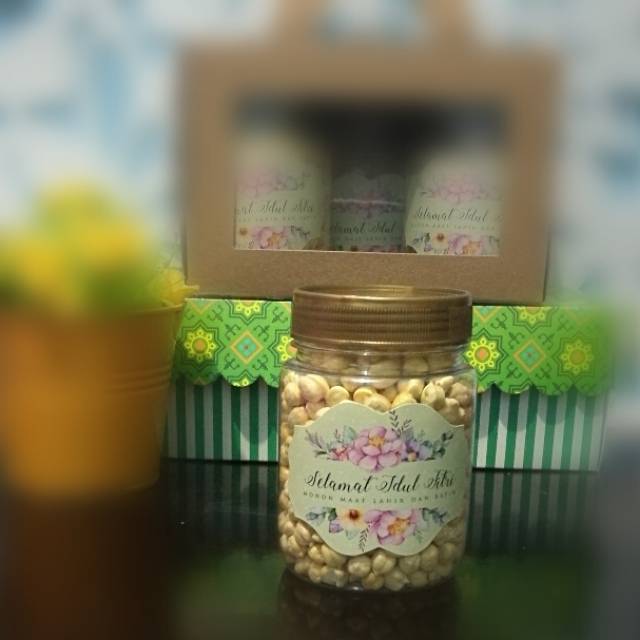 Parcel paket hemat lebaran 2 kacang arab pictachios kismis golden raisin