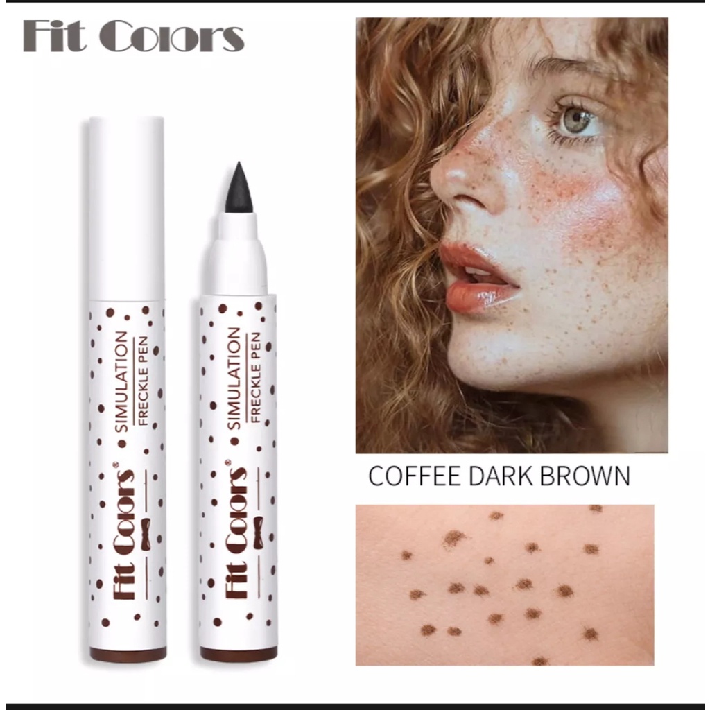 RCS✅ NEW ~ Freckles pen fit colors eyeliner pensil untuk membuat makeup bintik untuk makeup