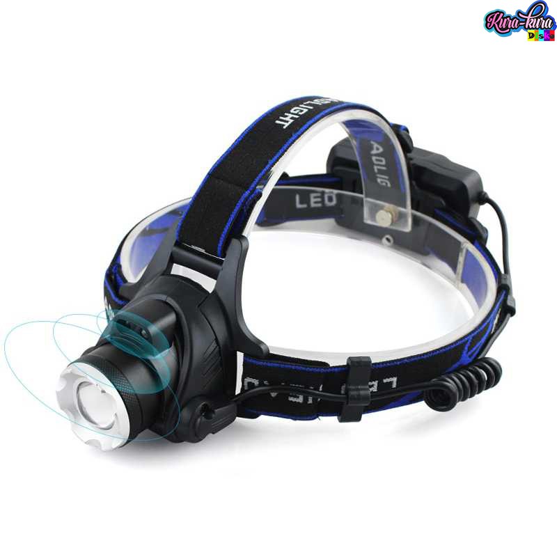 TaffLED Senter Headlamp 1 LED Cree XM-L T6 3000 Lumens - AHT404