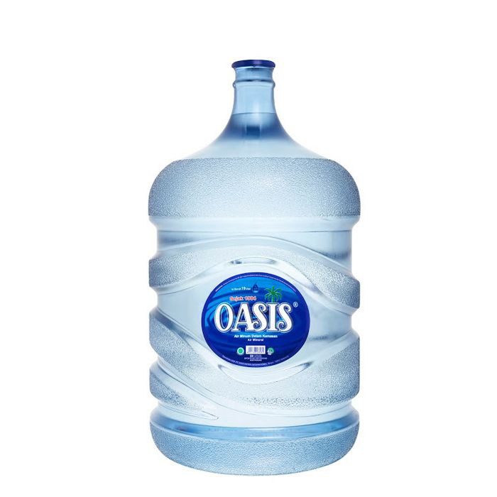 Galon Oasis Kosong 19 Liter ltr Air mineral gojek / grab termurah