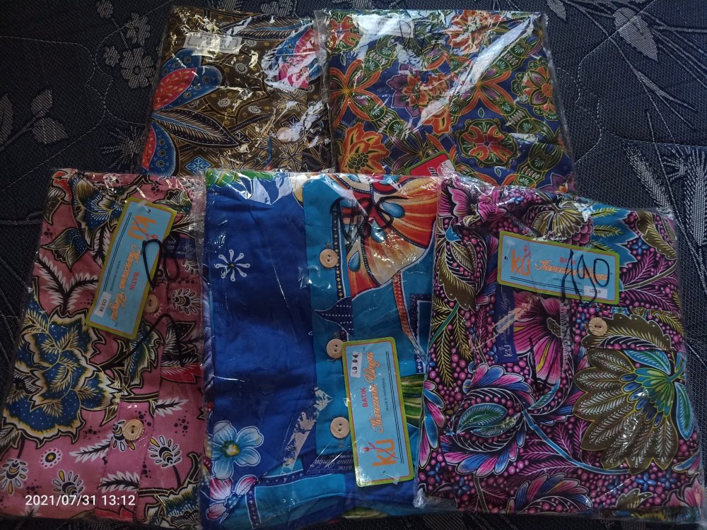 Stelan Kencana Ungu Celana Panjang Kancing Depan 2